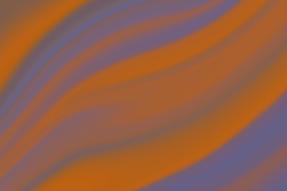an orange and blue background with a wavy design