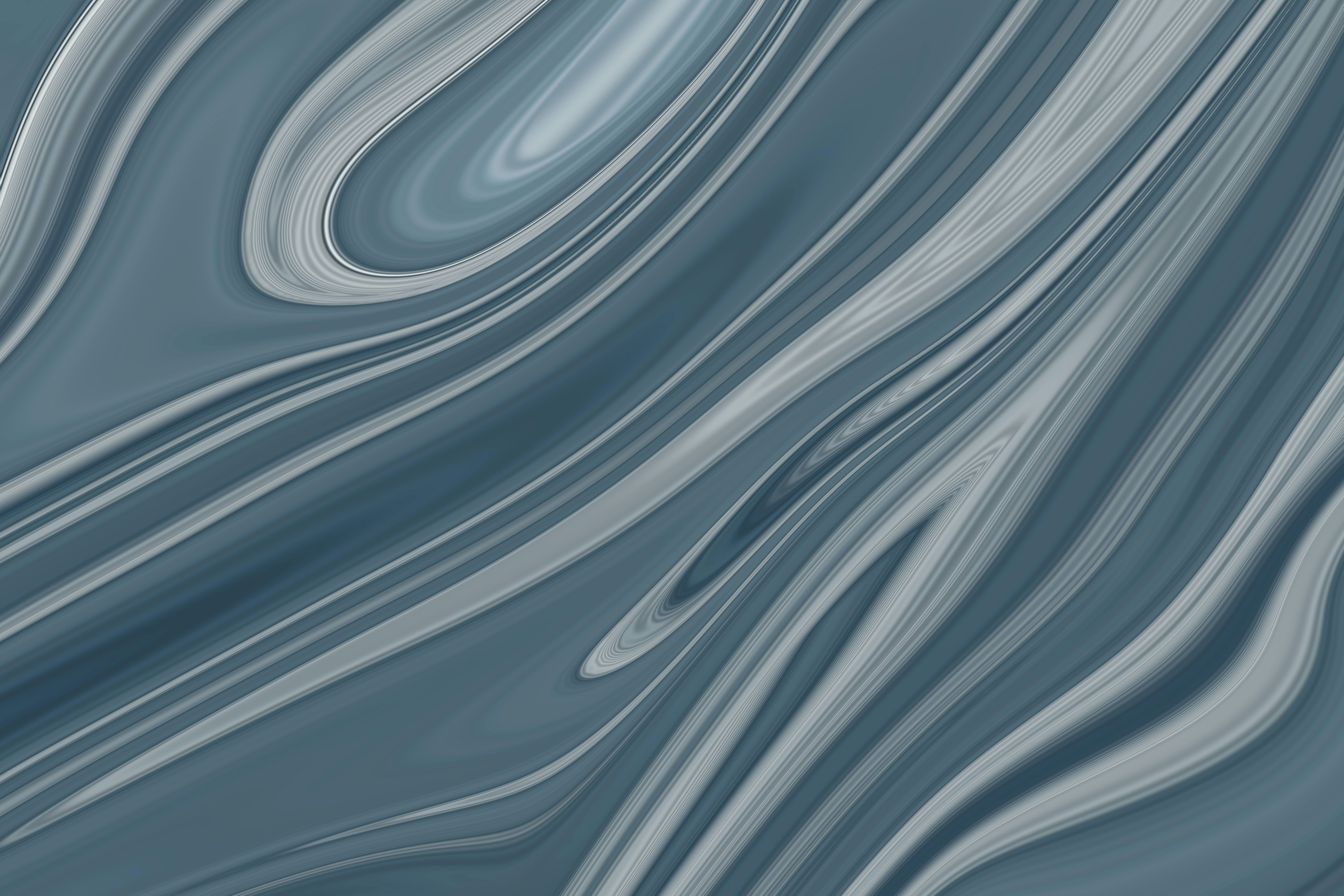 a blue and white background with wavy lines