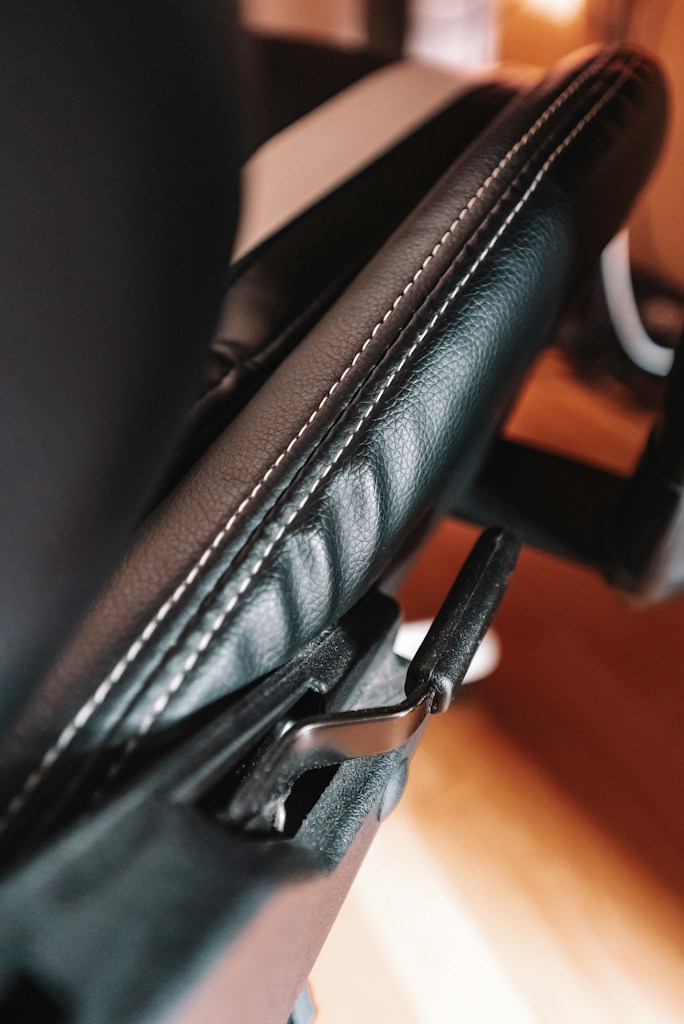Compact Grey Chair