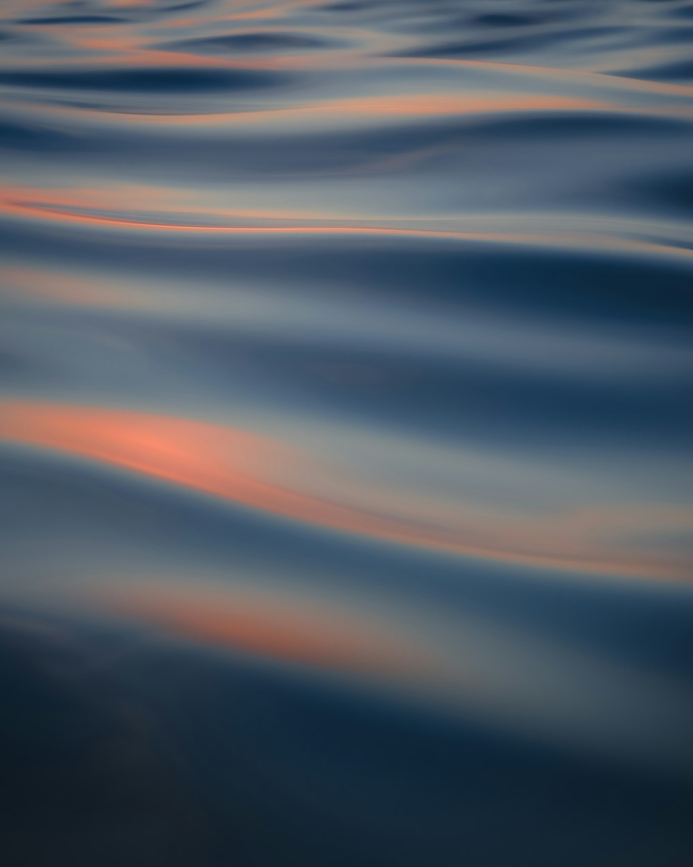 a blurry photo of a body of water