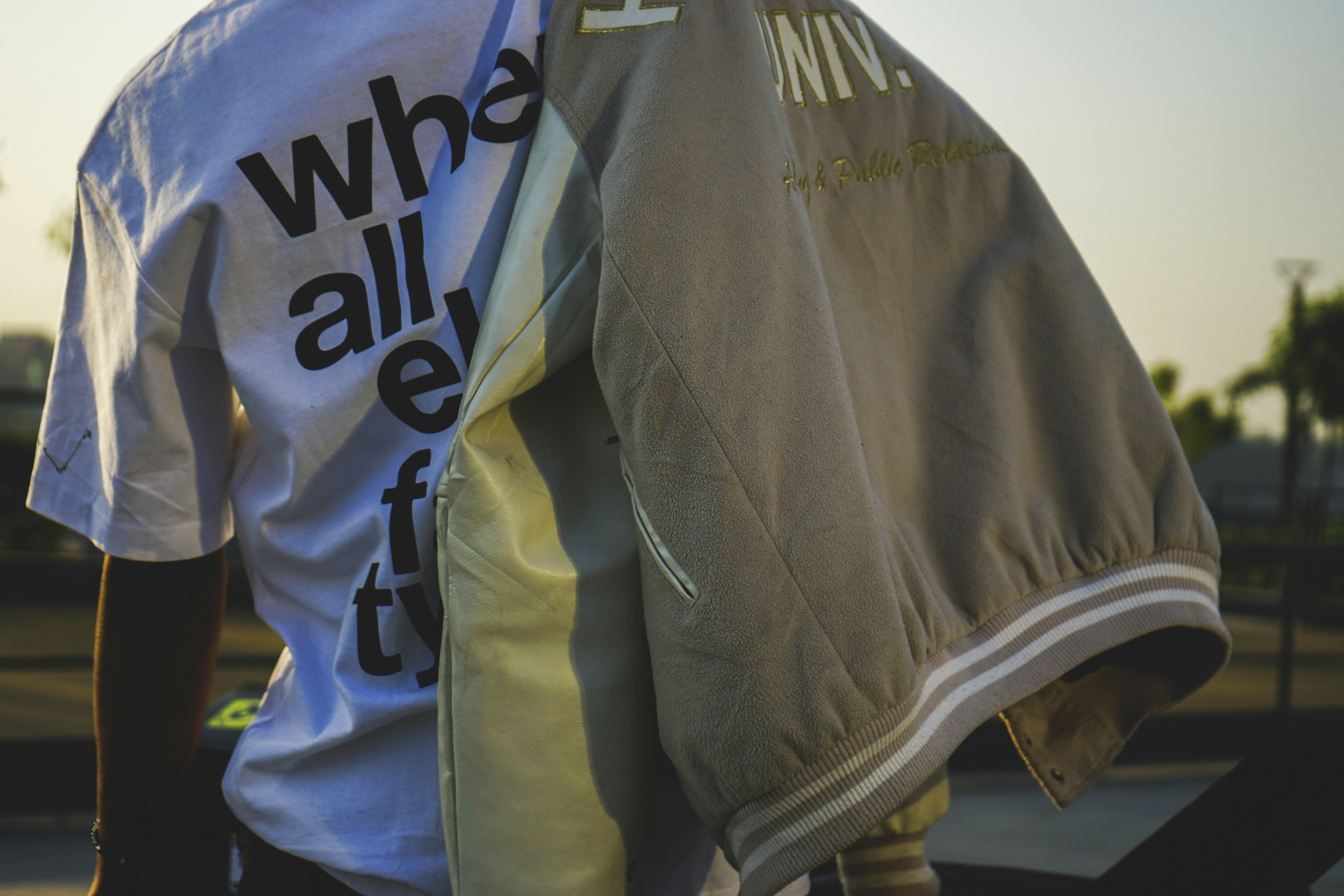a man wearing a white shirt and a tie