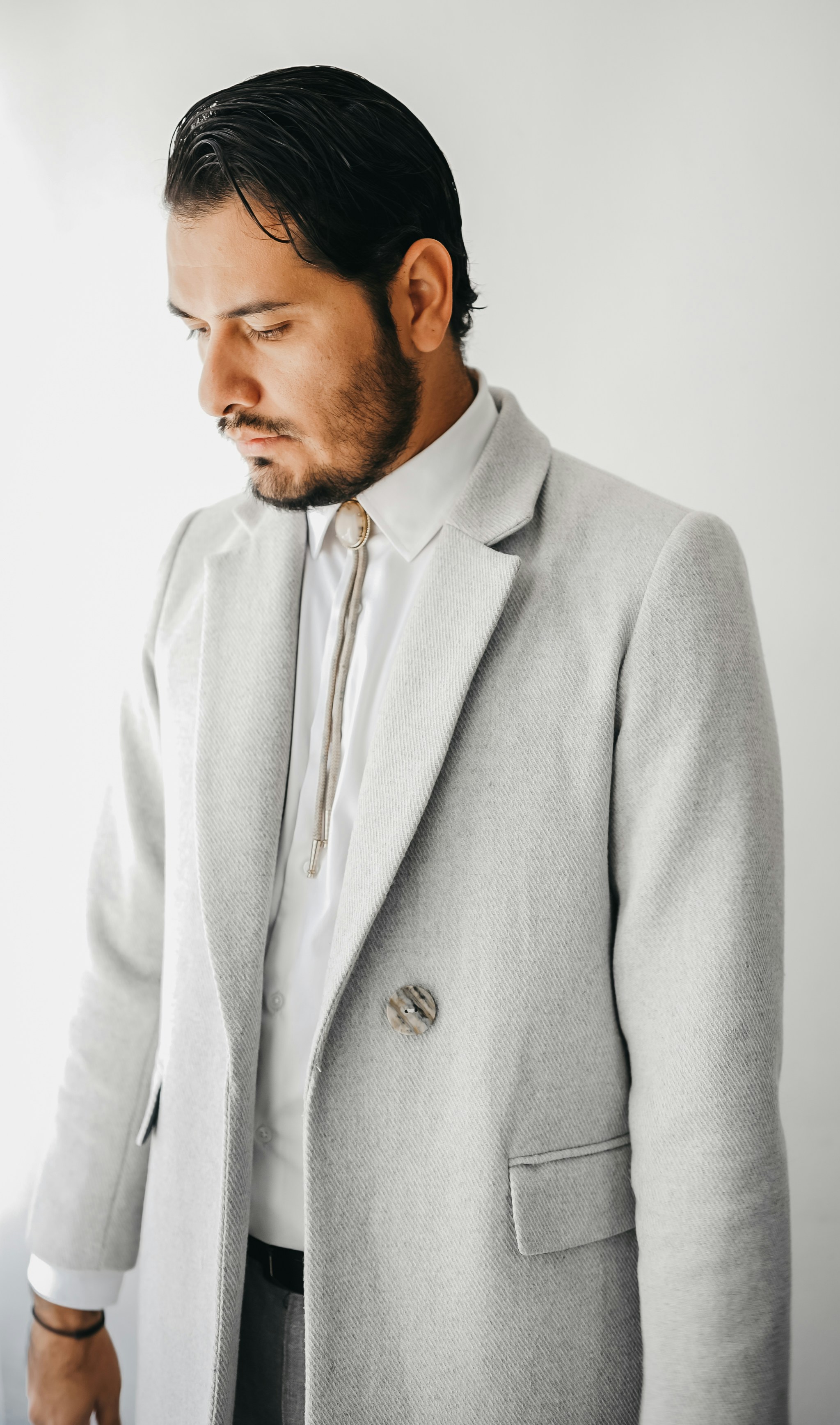 Tailored Wool Overcoat