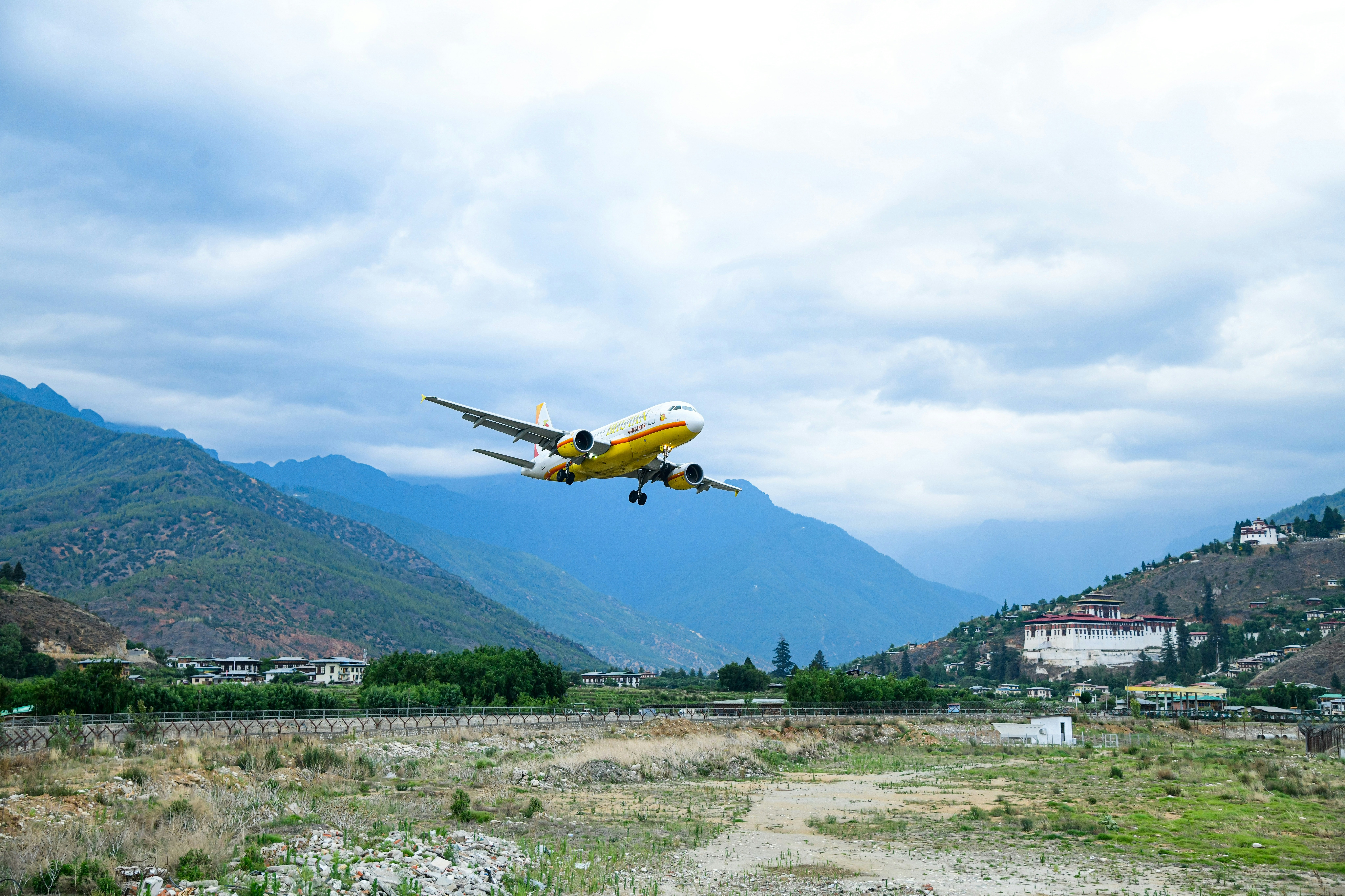 Paro airport cafe