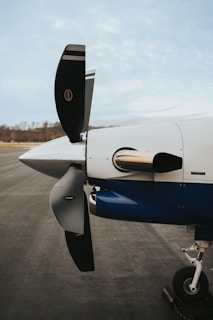 a close up of the wing of an airplane