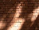 Close-up of a sturdy concrete brick wall with a rustic finish under soft sunlight.