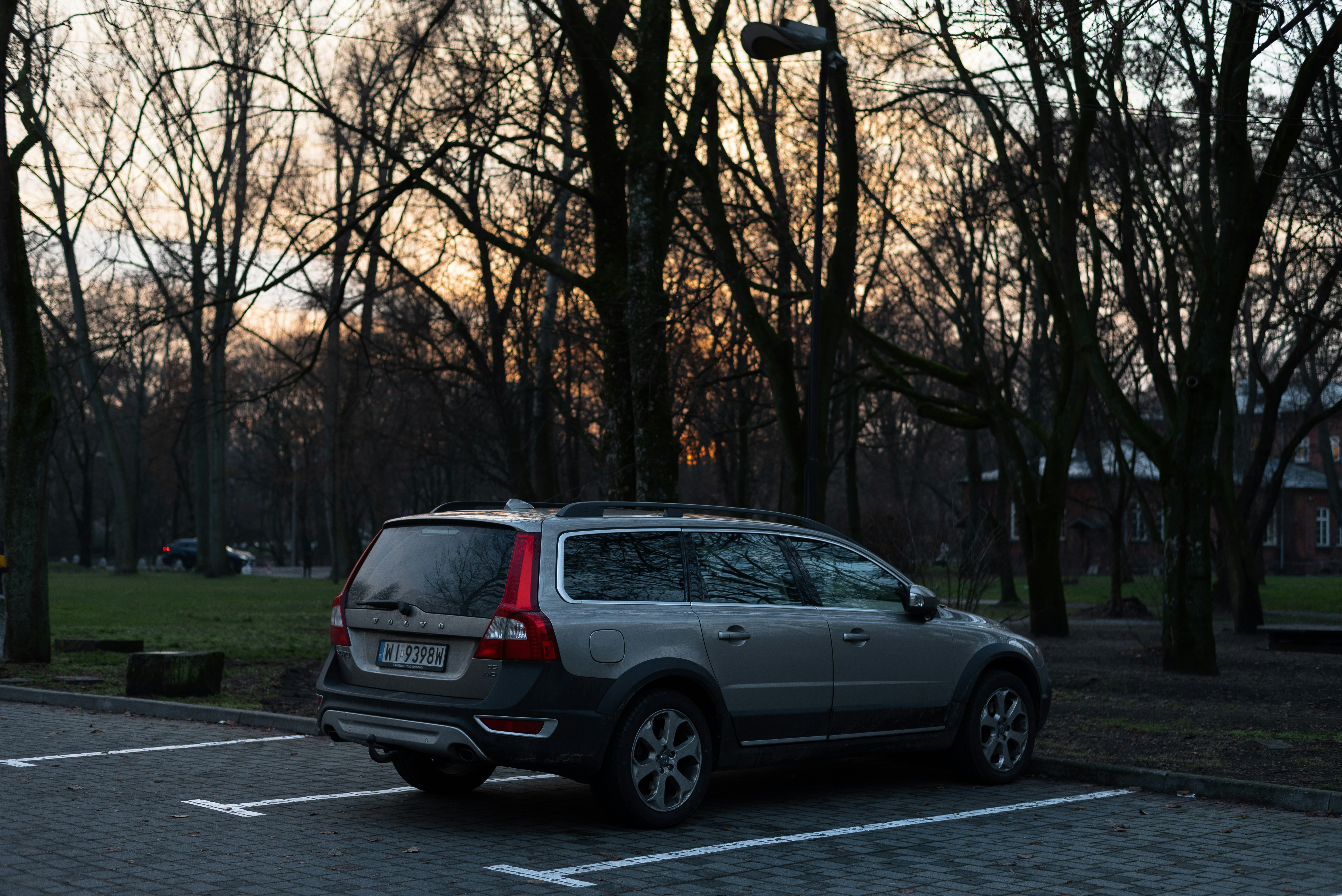 Low two-door electric sports coupe parked on a coastal road