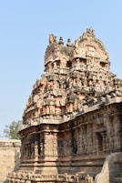 a large stone structure with many carvings on it