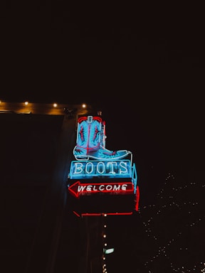 A welcoming contact page for a women's boot company.