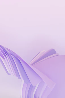 Elegant abstract representation of growth with subtle purple and white tones.