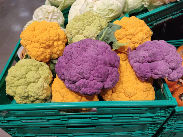 Vibrant farm-fresh vegetables packed hygienically in eco-friendly crates