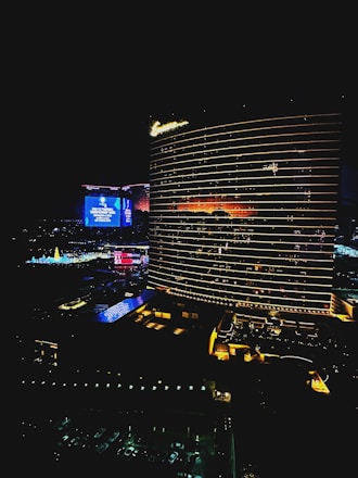 A vibrant hotel scene showcasing various accommodations.