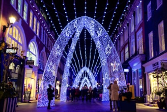 A vibrant street scene in San Diego's Arab community during a cultural festival.