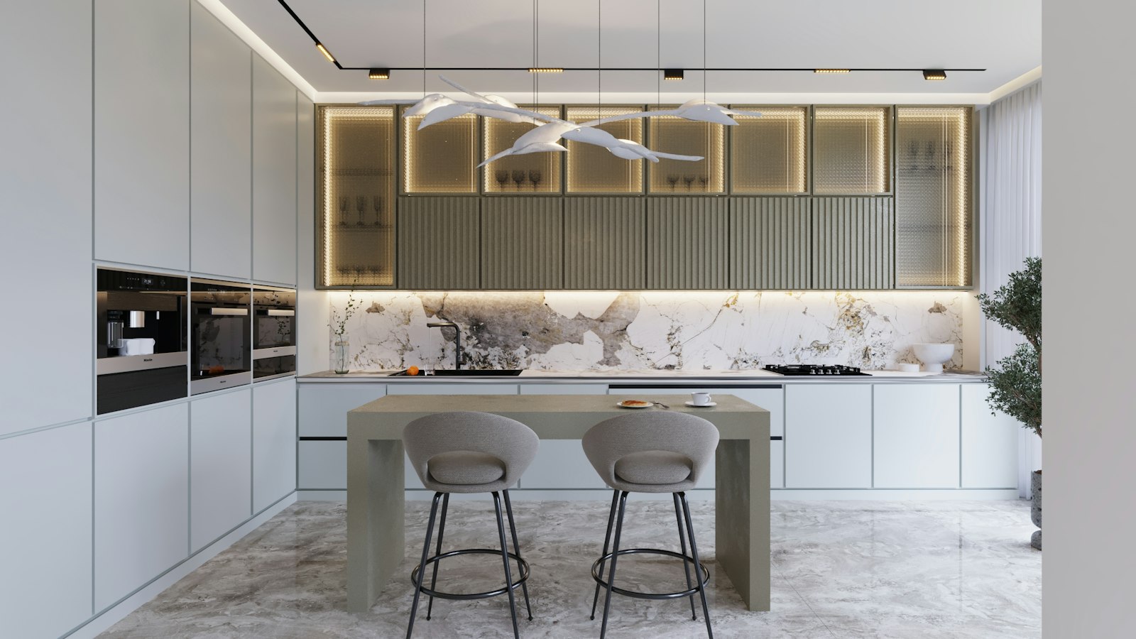 How to Make an Open Kitchen Feel Twice as Big