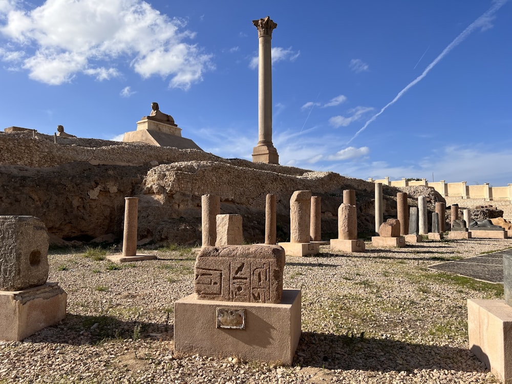 the ruins of the ancient city of perse