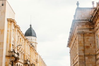 a couple of buildings that are next to each other