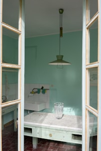 A sparkling kitchen after a deep clean.