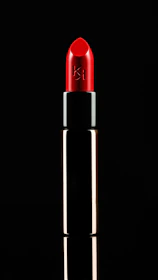 Close-up of premium lipstick with smooth texture and rich color.