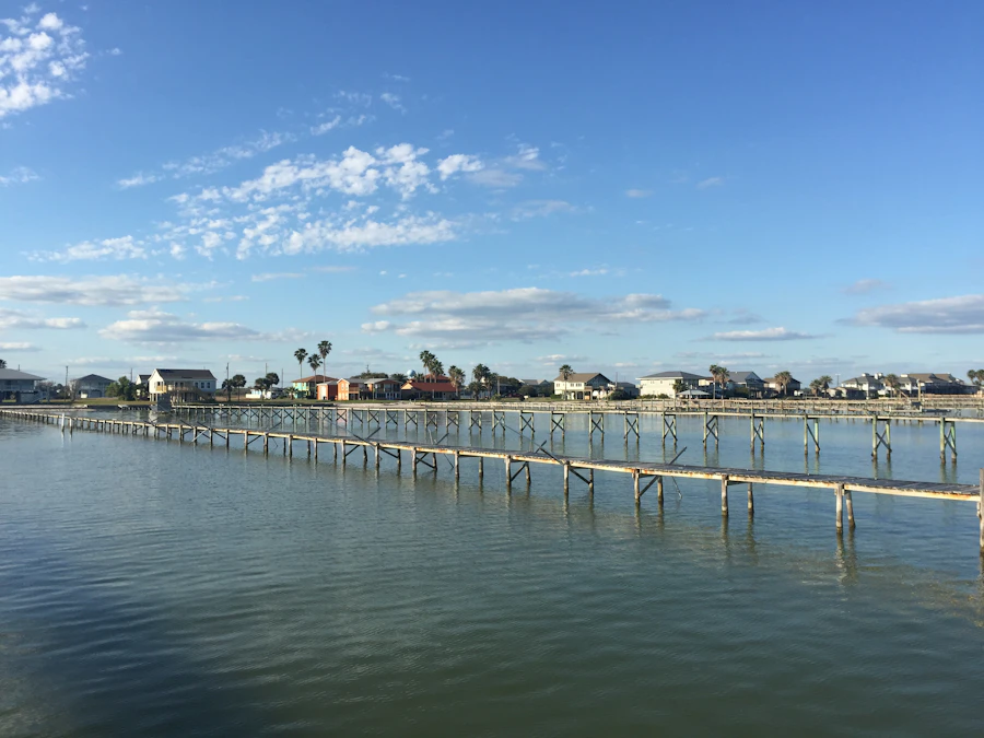 The Rockport waterfront across the bay