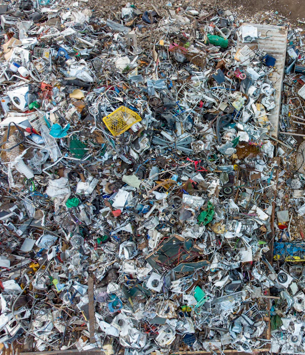 Copper scrap — mixed forms, bulk lots for refiners and recovery operations