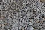 a pile of rocks sitting next to each other