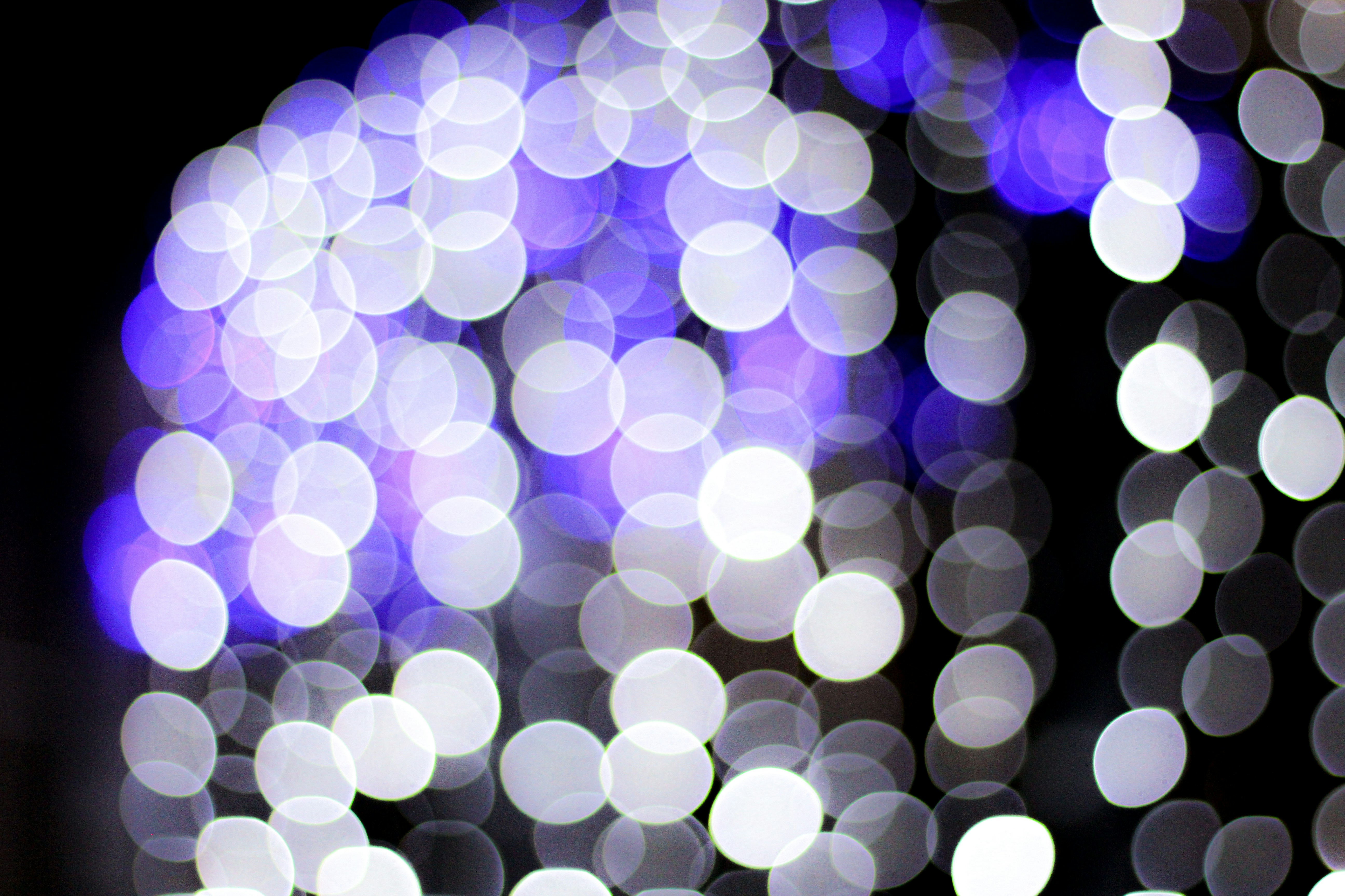 Abstract background with blue and purple lights