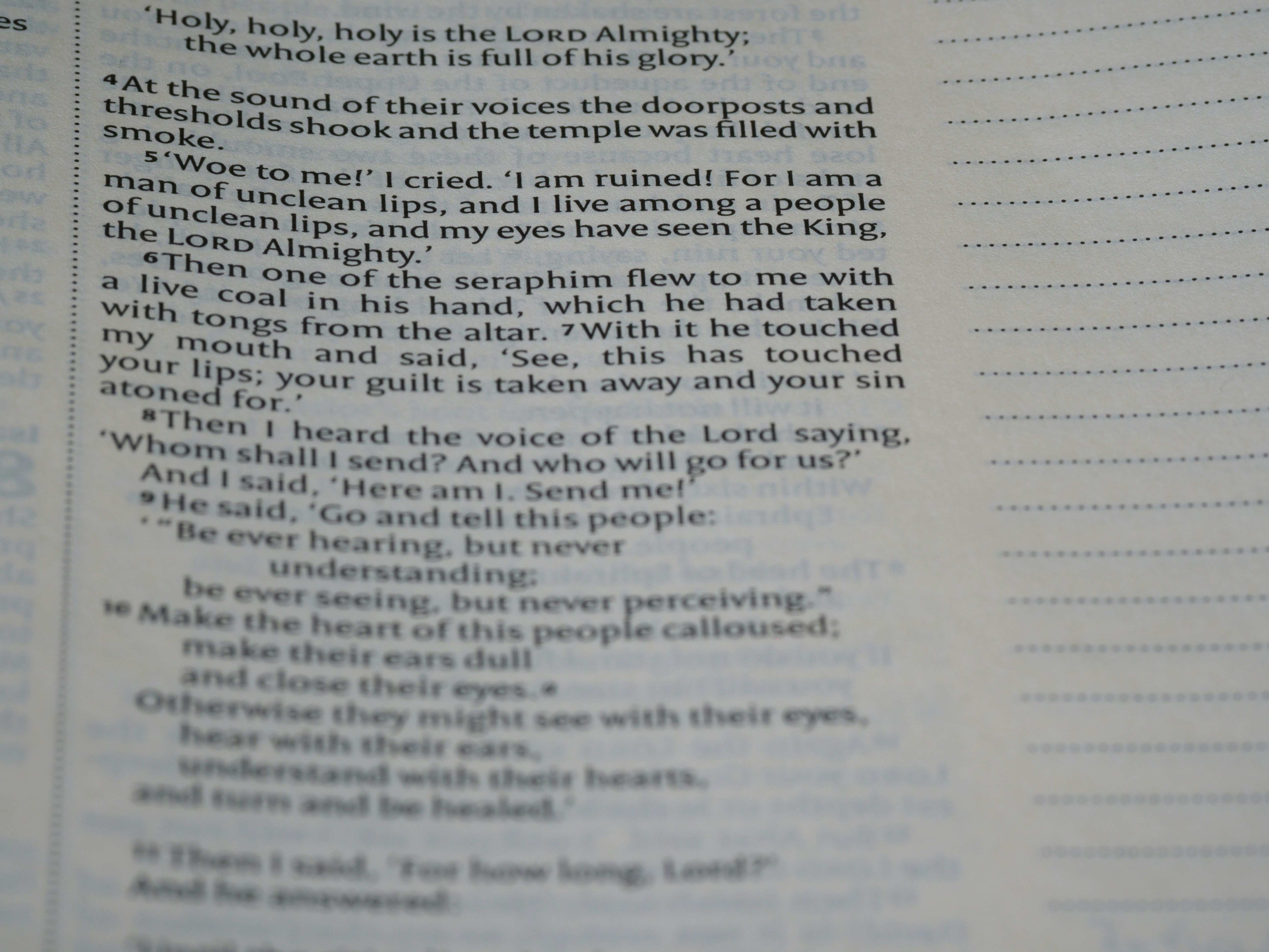 a close up of a text on a book