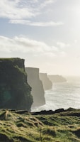 Ireland coast line