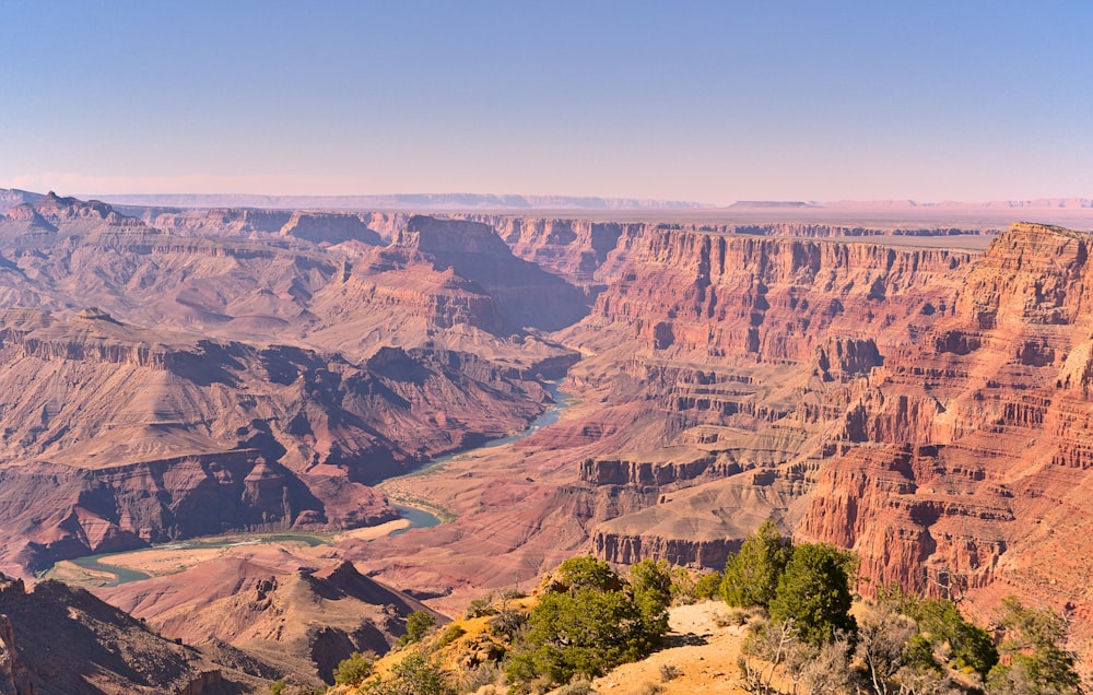 Una vista del Grand Canyon del Grand Canyon