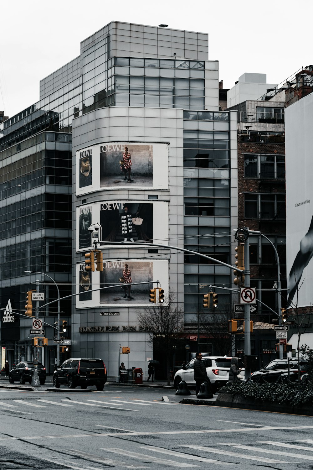 a very tall building with a lot of windows