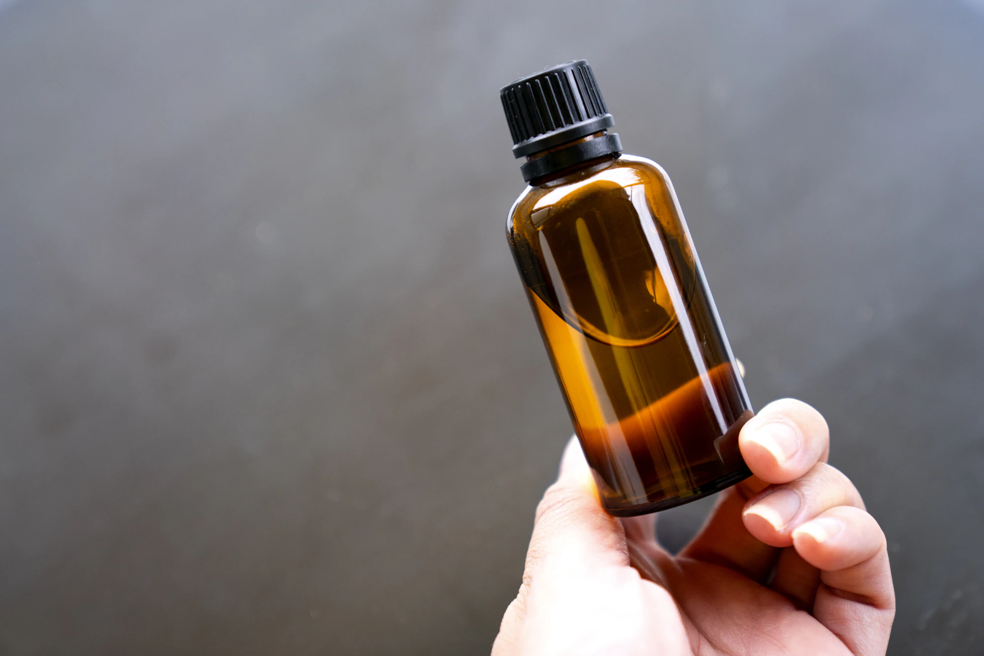 Tincture bottle for evening relaxation