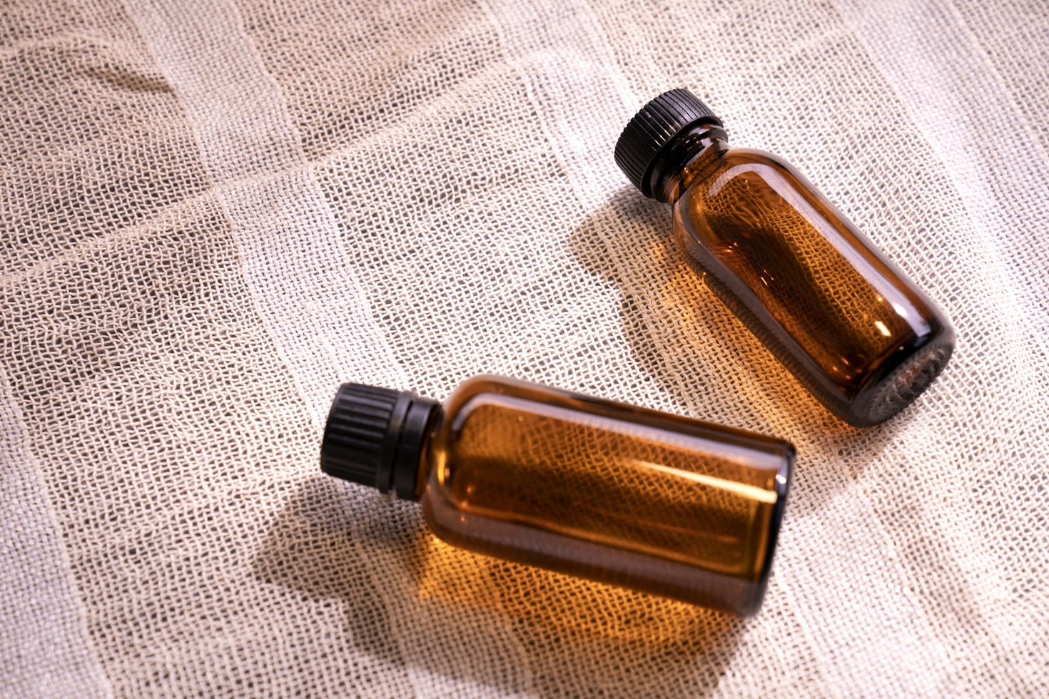 An image of carrot oil bottles