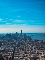 An aerial view of a bustling cityscape symbolizing investment opportunities.