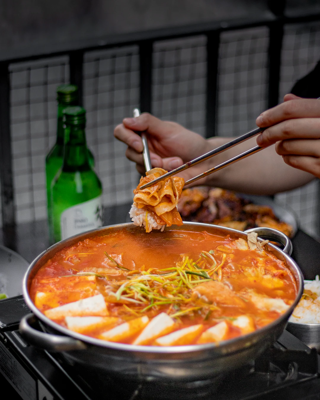 Canh quân đội Budae Jjigae