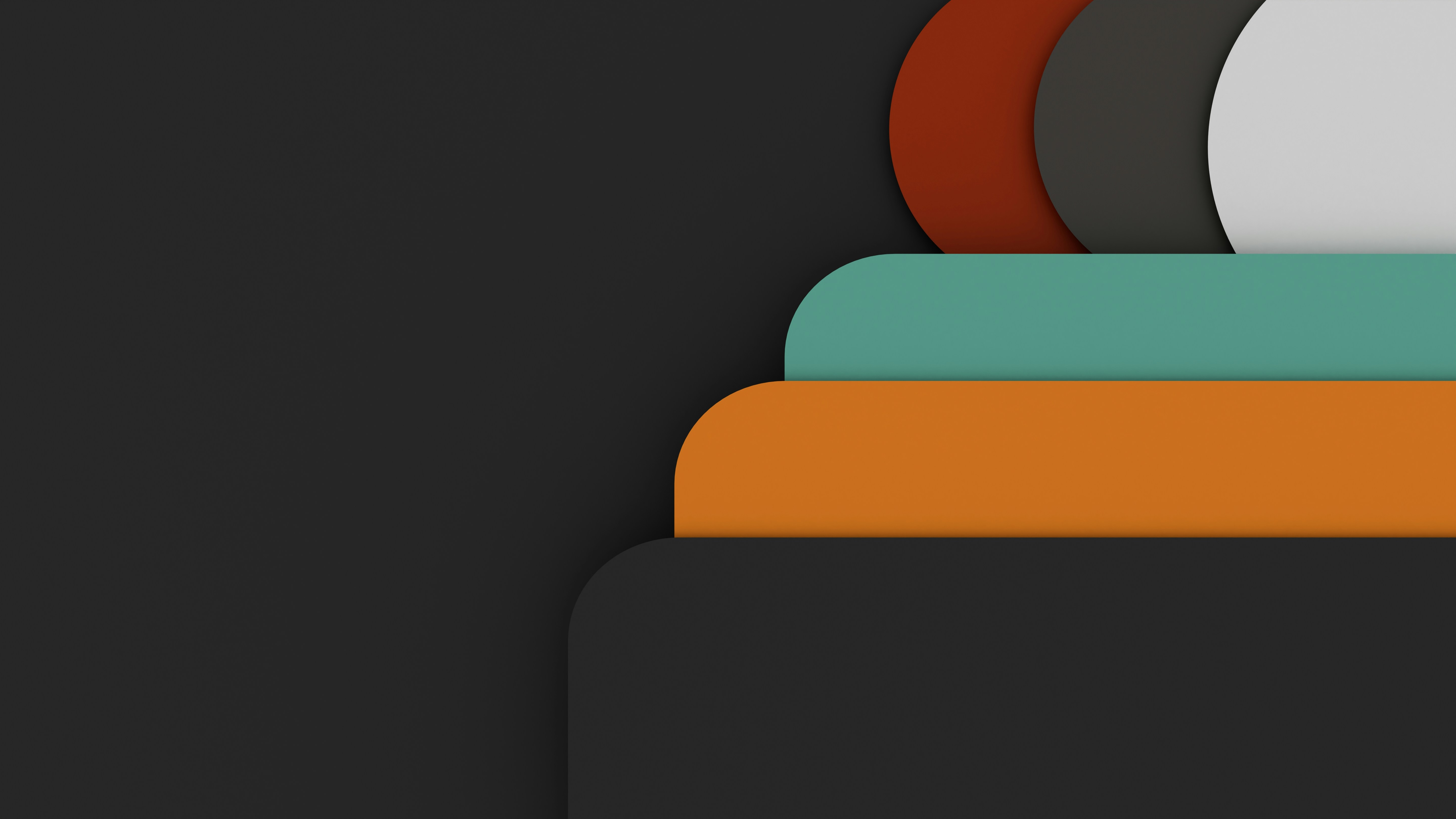 Stack of different colored papers