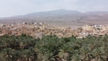 Panoramic view of Sarh city blending natural ochre landscapes with urban life.