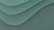 Smooth, overlapping wavy layers in varying shades of green create a minimalist and abstract visual style.