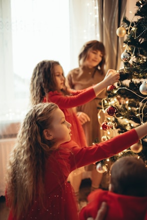 Children joyfully participating in a Sunday school activity with colorful decorations.