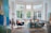 A bright and inviting living room with freshly painted walls and stylish decor.