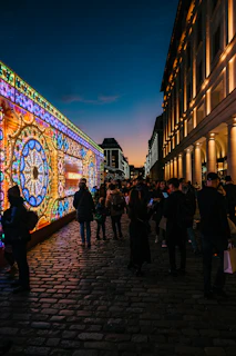 Photo capturing the LED street lighting installation on Avenida Waldir Pires at dusk.