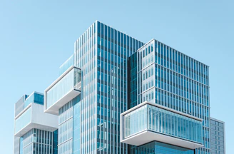 a very tall building with lots of windows