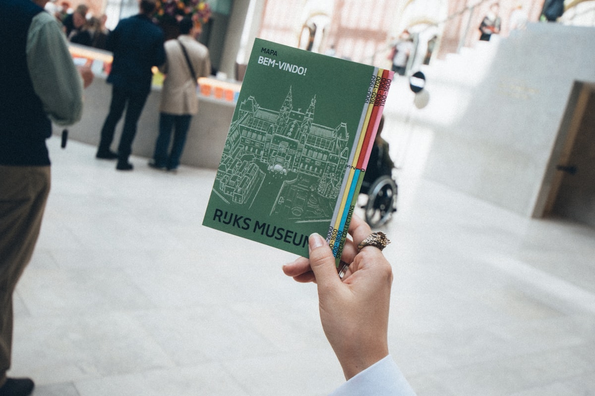 a person holding a book in their hand