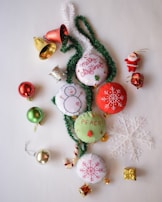 A collection of seasonal decor items for a festive touch.