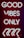 Bright neon sign with the phrase 'GOOD VIBES ONLY' glowing in white against a vibrant red background with four angled arrows underneath.