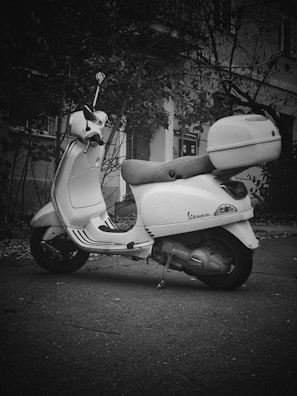A classic Vespa wallpaper highlighting vintage charm.