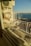 Cozy seaside apartment balcony with sunset view in Saranda.