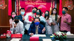 Happy clients receiving their visas at our UK office, celebrating new beginnings.