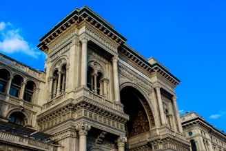 A charming street view of elegant Milanese architecture near Viale Emilio Caldara.