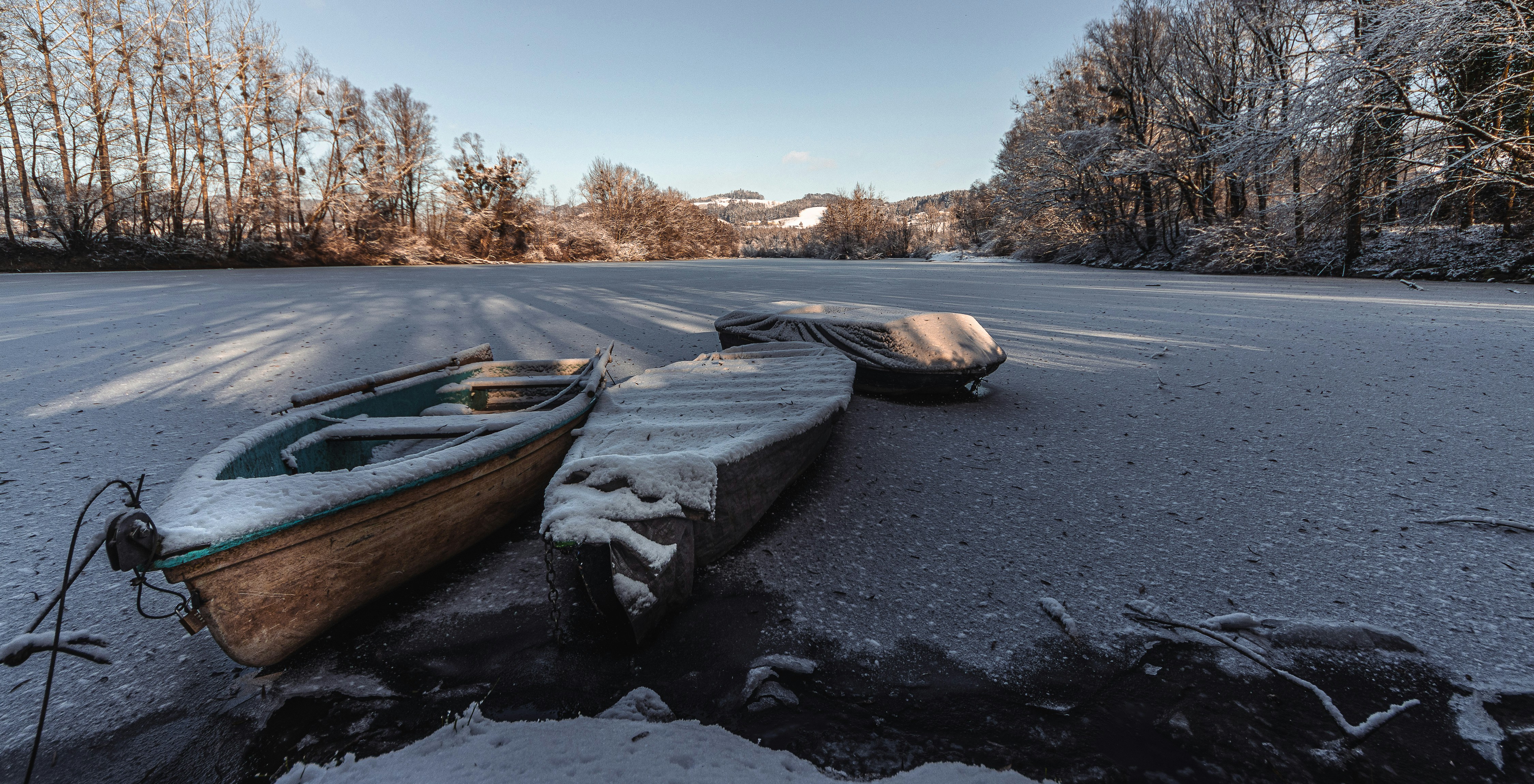 winter lake wallpaper, wallpaper, Frozen Lake Camping: How to Identify Safe Ice 6