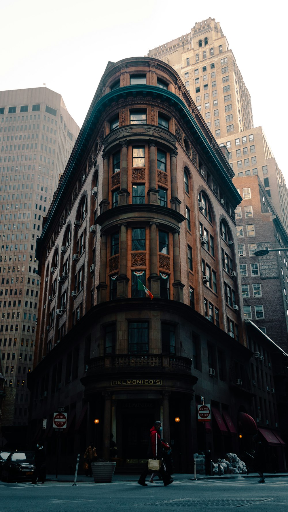 a tall building with a clock on the top of it