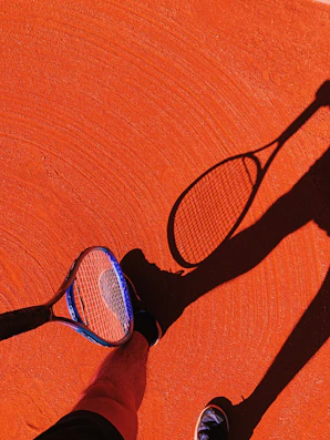 Fun social doubles tennis